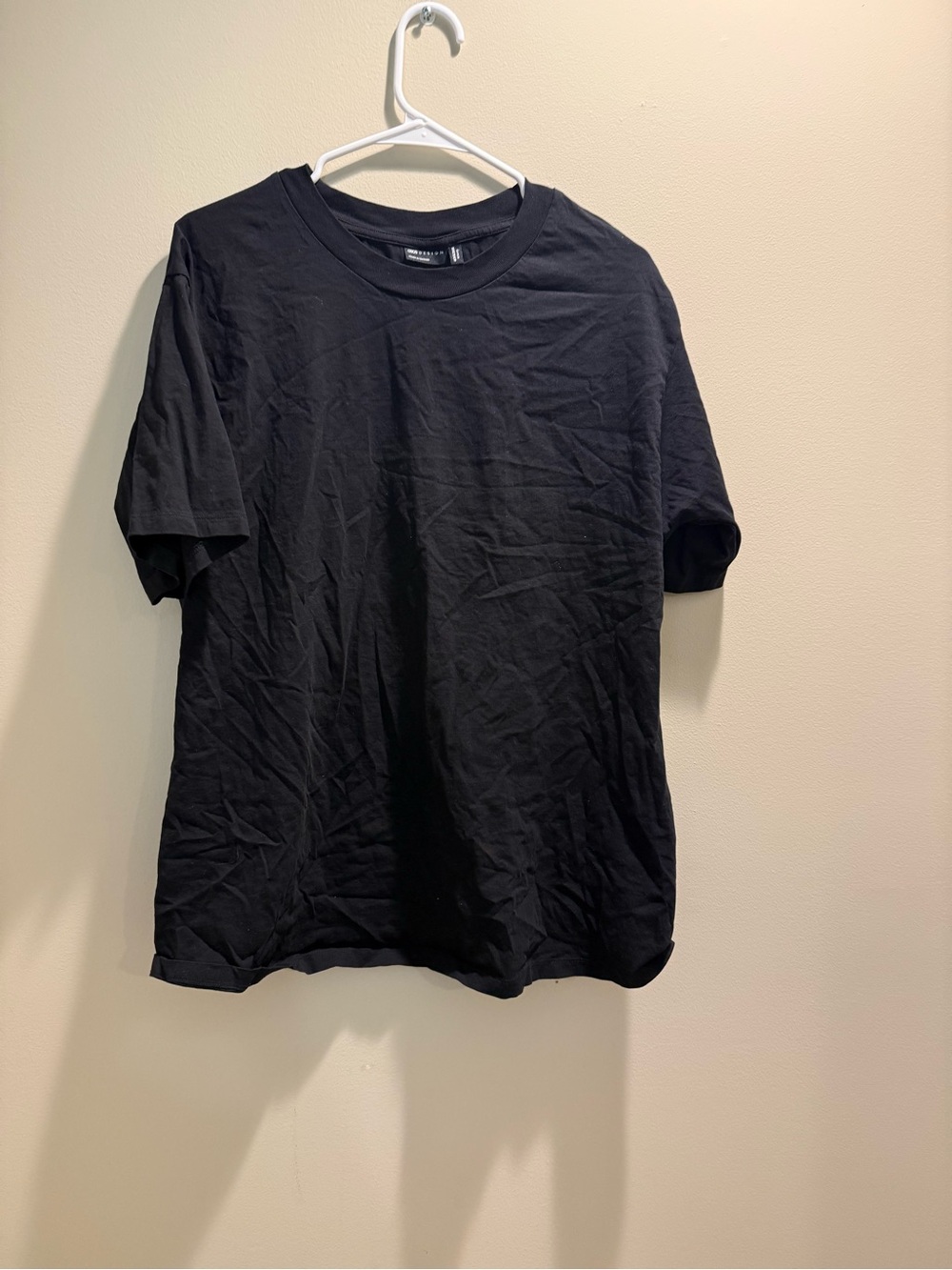 Maternity Classic Black Crew Neck T-Shirt